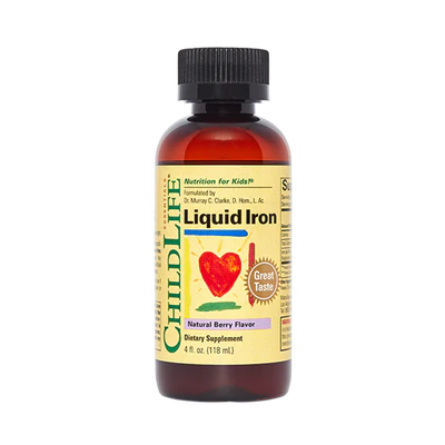 ChildLife Essentials Liquid Iron for children — 118 ml